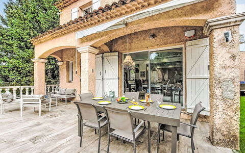 Saint Cyr sur Mer les Lecques 352: Hav, Coastal Og Oceaniske Landskabsformer, Ocean, Kyst, Strand, Kyst, Altan, Tropics, Bugt