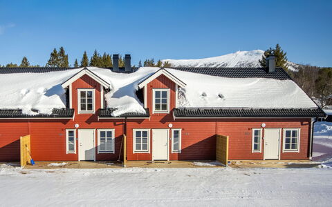 Svanhågna Gård: Træ, Sommerhus, Hjem, Hus, Tag, Sidespor, Vinter, Sne, Fryser, Hældning
