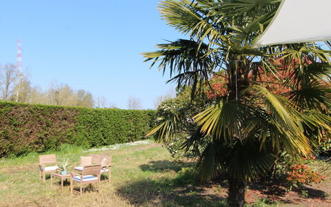 Villa Camerini, Nature, Bikes and Beaches: Vedplante, Skygge, Have, Landscaping, Eco Hotel