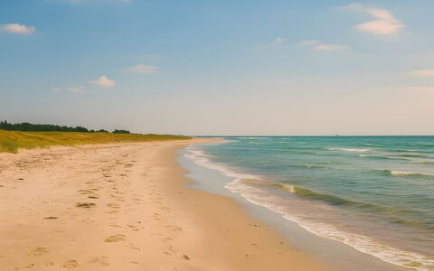 Delan - 650M from the Sea: Himmel, Blå, Strand, Horisont, Kyst, Hav, Sand, Coastal Og Oceaniske Landskabsformer, Kyst