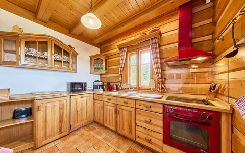 Timber Lodge with Sauna