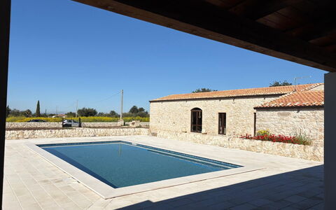 Villa Palmento: Svømmepøl, Kompositmateriale, Estate, Beton, Flise, Hacienda, Udvej, Villa, Water Feature, Flise