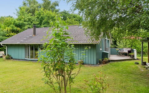 Niela - 700M from the Sea: Grøn, Busk, Hus, Hjem, Sommerhus, Tag, Land Lot, Have, Bunddække, Backyard