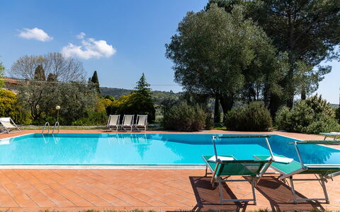 Il Leccio, Vinci, Private Pool and Tennis: Svømmepøl, Udvej, Eco Hotel, Hacienda, Villa