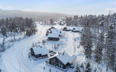 Parashimos B: Sne, Vinter, Træ, Hus, Hjem, Sommerhus, Boligområde, Tag, Fryser, Geologiske Fænomen
