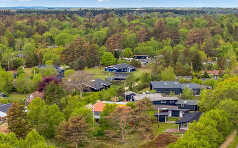 Sys - from the Sea: Boligområde, Landskab, Land Lot, Landdistrikt, Forstad, Plantation, Eng, Mark, Fugleperspektiv, Landsby