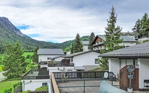 Dachsteinblick: Bjerg, Bakke, Bjergkæde, Hjem, Hill Station, Dal, Alps, Kam, Altan, Bjerglandsby