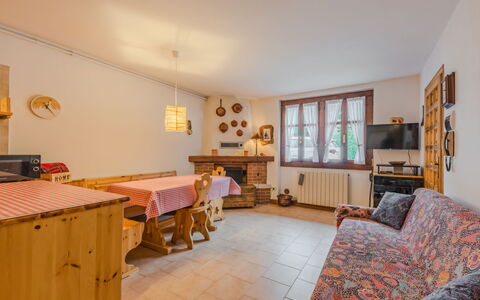 Lo Chalet del Bepy: Træ, Møbel, Indretning, Hjem, Værelse, Loft, Stol, Bejdse, Stue, Hårdttræ