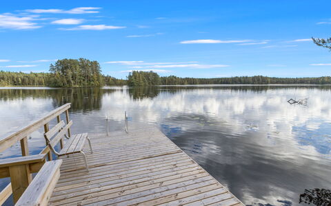 Teurajärven Helmi: Himmel, Blå, Vand, Krop Af Vand, Vandressourcer, Vandvej, Bank, Dok, Sø, Afspejling