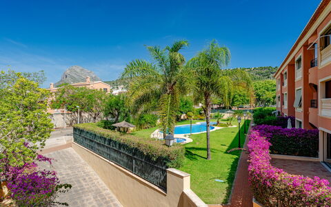 Jávea 455: Svømmepøl, Udvej, Boligområde, Lejlighed, Hotel, Hacienda, Eco Hotel, Water Feature, Landscaping