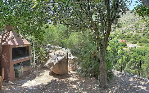 Villa sulla Roccia: Vegetationen, Busk, Plantesamfund, Landdistrikt, Have, Jord, Shrubland, Backyard, Sti