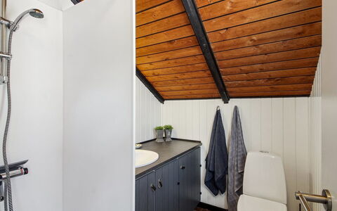 Sölvy - 30Km from the Sea: Sanitærarmatur, Badeværelse, Gulvbelægning, Indretning, Etage, Tap, Håndvask, Vvs, Loft, Badeværelsesskab