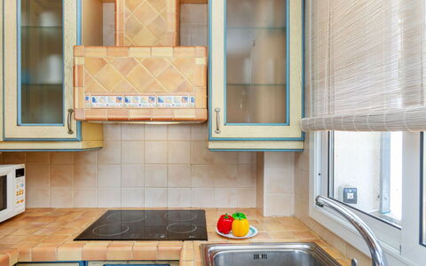 Apartamento Palace: Køkken, Countertop, Indretning, Træ, Køkken Apparat, Køkkenvask, Cabinetry, Gulvbelægning, Større Bandage, Hjem