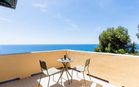 Villa Cristina: Blå, Møbel, Hav, Ocean, Skygge, Stol, Strand, Tropics, Udendørs Møbler, Caribbean