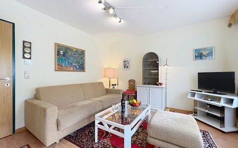 Bergblick: Møbel, Couch, Indretning, Gulvbelægning, Etage, Stue, Værelse, Træ, Loft, Billedramme