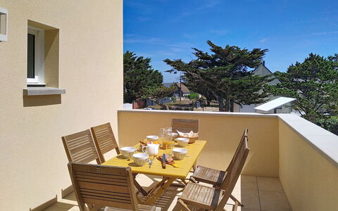 Les Agapanthes: Lejlighed, Altan, Kyst, Hotel, Udvej, Badeby, Ferieby, Bugt, Penthouselejlighed