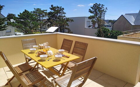 Les Agapanthes: Lejlighed, Altan, Kyst, Hotel, Udvej, Badeby, Ferieby, Bugt, Penthouselejlighed