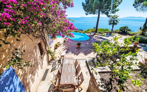 Villa Sea View: Lejlighed, Altan, Kyst, Hotel, Udvej, Badeby, Ferieby, Bugt, Penthouselejlighed