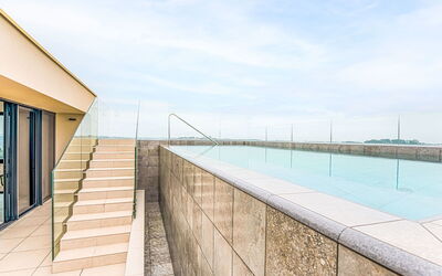 Feriebolig:&nbsp;Petram Deluxe Villa with Rooftop Pool 121.4