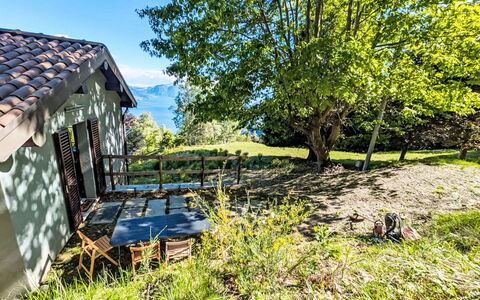 The Greenhouse: Afdeling, Landskab, Landdistrikt, Sommerhus, Have, Eng, Stuehus, Lawn, Skygge