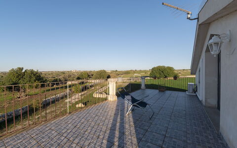 Villa Costa: Himmel, Kompositmateriale, Hegn, Skygge, Gelænder, Home Fencing
