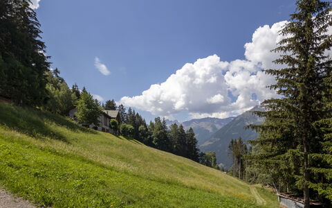 Chalet Ralon: Himmel, Bjergrige Landskabsformer, Træ, Græs, Bjerg, Natur, Grøn, Naturligt Miljø, Bakke, Naturlige Landskab