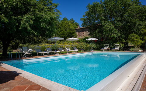 Villa Santa Barbara: Svømmepøl, Udvej, Udendørs Møbler, Eco Hotel, Thermae, Hacienda, Estate, Liggestol, Villa, Hotel