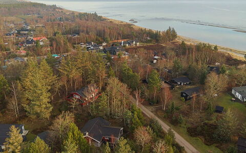 Ferdine - from the Sea: Træ, Boligområde, Landskab, Land Lot, Menneskelig Bosættelse, Landdistrikt, Forstad, Landsby, Sommerhus, Luftfotografering