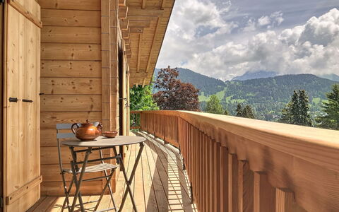 Chalet le Cornuit: Træ, Bejdse, Hårdttræ, Planke, Krydsfiner, Sidespor, Altan, Skygge, Tømmer, Veranda