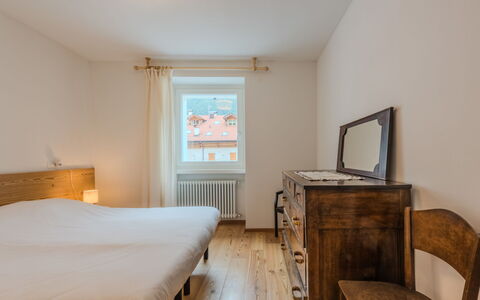 La Casa di Bruna: Væg, Gulvbelægning, Træ, Etage, Soveværelse, Indretning, Møbel, Seng, Sengetøj, Loft