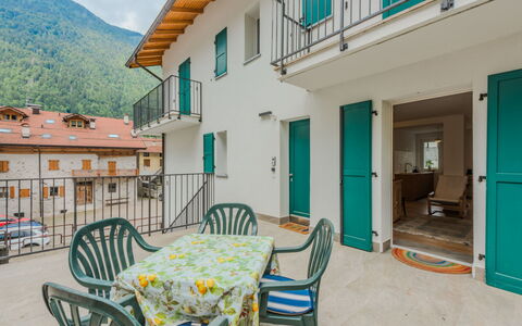 La Casa di Bruna: Lejlighed, Loft, Altan, Hotel, Bjerglandsby, Villa