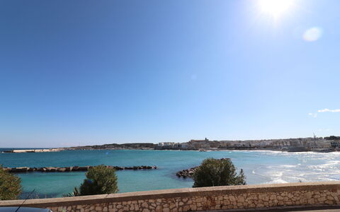 Casa Rachele a Otranto: Himmel, Blå, Vandressourcer, Vand, Krop Af Vand, Kyst, Horisont, Coastal Og Oceaniske Landskabsformer, Hav, Vandvej