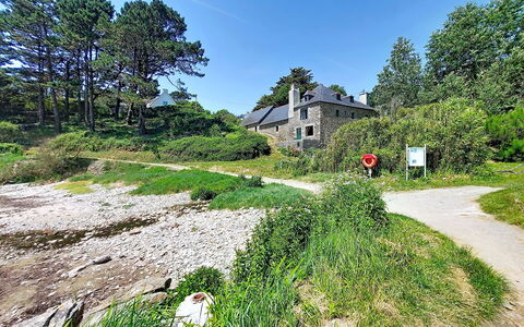 La Sardinerie de la Crique de Porsac'H: Indretning, Lejlighed, Altan, Hårdttræ, Bejdse, Trægulve, Gelænder, Dagslys, Hotel, Penthouselejlighed