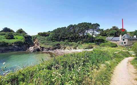 La Sardinerie de la Crique de Porsac'H: Indretning, Lejlighed, Altan, Hårdttræ, Bejdse, Trægulve, Gelænder, Dagslys, Hotel, Penthouselejlighed