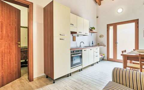 La Casa del Vino: Indretning, Lejlighed, Altan, Hårdttræ, Bejdse, Trægulve, Gelænder, Dagslys, Hotel, Penthouselejlighed