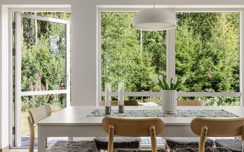 Paradiset 2: Indretning, Lejlighed, Altan, Hårdttræ, Bejdse, Trægulve, Gelænder, Dagslys, Hotel, Penthouselejlighed
