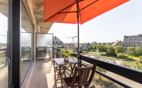 Zandstuyver with Balcony: Lejlighed, Altan, Ejerlejlighed, Skygge