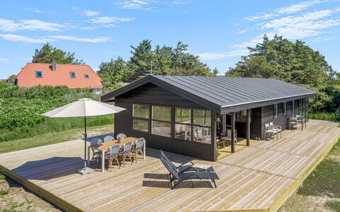 Goce - 300M from the Sea: Træ, Sommerhus, Hårdttræ, Dæk, Veranda, Skygge, Naturmateriale, Garden Bygninger, Design, Udendørs Struktur