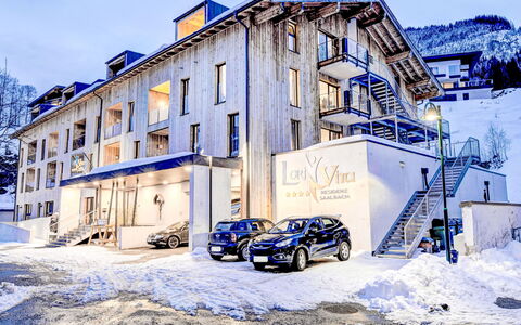 Saalbach-Hinterglemm 150: Vinter, Fryser, Hotel, Sne, Nat, Bjerglandsby