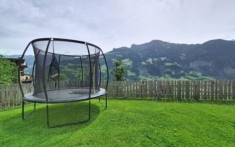 Buchauer: Trampolin, Trampolinspring - Udstyr Og Materiel, Have, Lawn, Net, Skygge, Gård, Parkere, Backyard