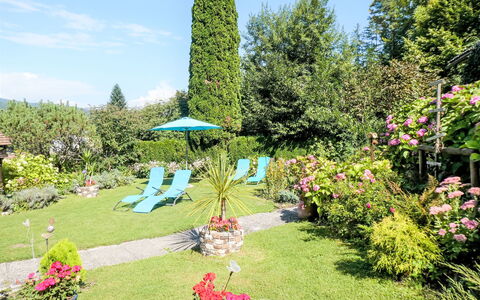 Velden am Wörthersee 39: Blomst, Busk, Have, Bunddække, Landscaping, Lawn, Gård, Backyard, Botanisk Have