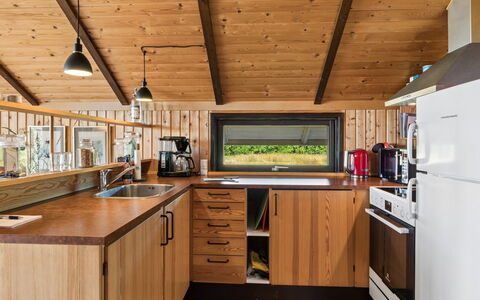 Kalervo - 2.9Km to the Fjord: Træ, Køkken, Indretning, Countertop, Bejdse, Køkken Apparat, Loft, Hårdttræ, Bjælkehytte, Cabinetry