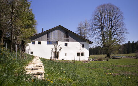 Appartements - N°5 et N°5B: Græs, Hus, Arkitektur, Hjem, Landdistrikt, Sommerhus, Land Lot, Tag, Menneskelig Bosættelse, Stuehus