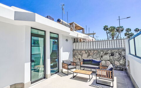 Sand, Sea and Love: Lejlighed, Altan, Hotel, Udvej, Penthouselejlighed, Villa