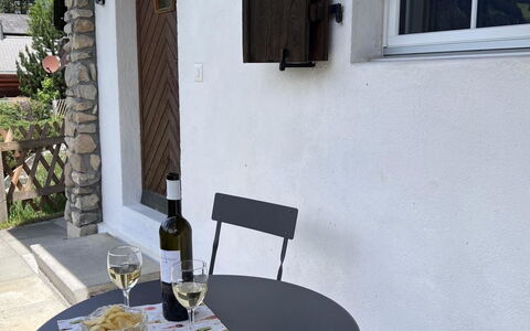 Chez Teddy Ug: Møbel, Bord, Udendørs Møbler, Udendørs Bord, Stol, Køkken & Spisebord, Skygge, Kaffebord, Bejdse, Paraply