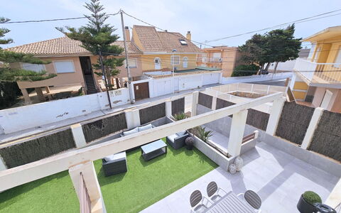 Sweet Home Cabo de Palos: Lejlighed, Arkitektur, Boligområde, Ejerlejlighed, Kompositmateriale, Urban Design, Altan, Blandet Brug, Skygge