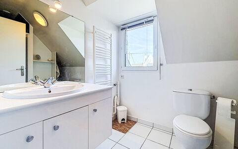 Armorique: Sanitærarmatur, Badeværelse, Gulvbelægning, Etage, Vvs, Tap, Indretning, Håndvask, Loft, Toilet