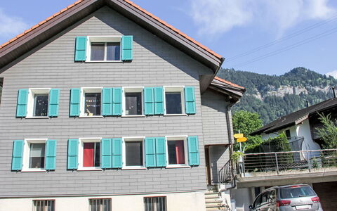 Ferienwohnung Enz: Vindue, Hus, Hjem, Sidespor, Skydevindue, Maling, Altan