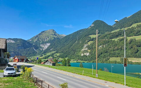 Ferienwohnung Enzian: Bjergrige Landskabsformer, Bjerg, Bakke, Highland, Bjergkæde, Landskab, Hill Station, Dal, Færdselsåre, Highway