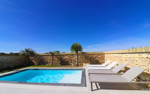 Villa Ginevra Luxury Otranto: Blå, Svømmepøl, Udvej, Kompositmateriale, Udendørs Møbler, Villa, Hotel, Eco Hotel, Flise, Ferieby